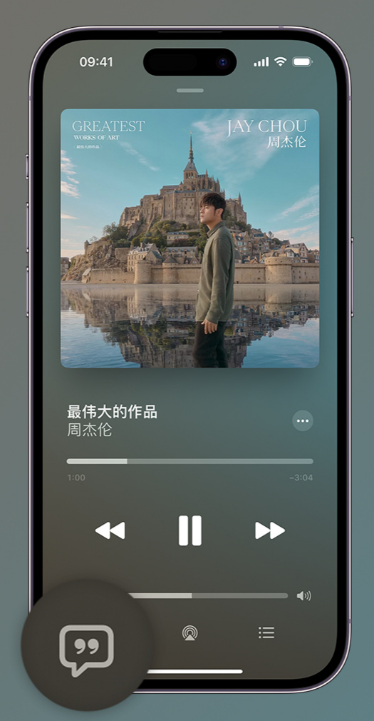 安徽iphone维修分享如何在iPhone上使用Apple Music全新唱歌功能 