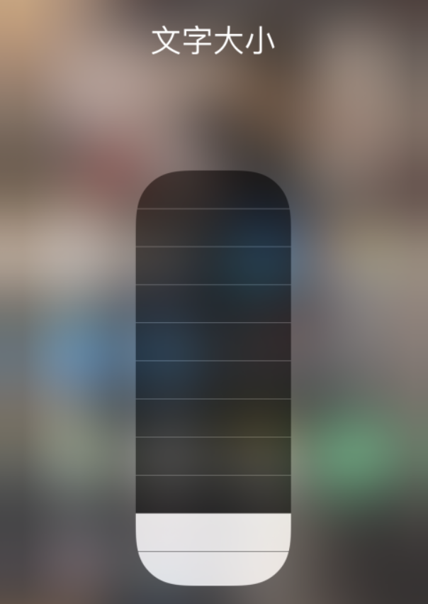 安徽苹果手机维修分享小技巧：在 iPhone 控制中心快速调节字体大小 