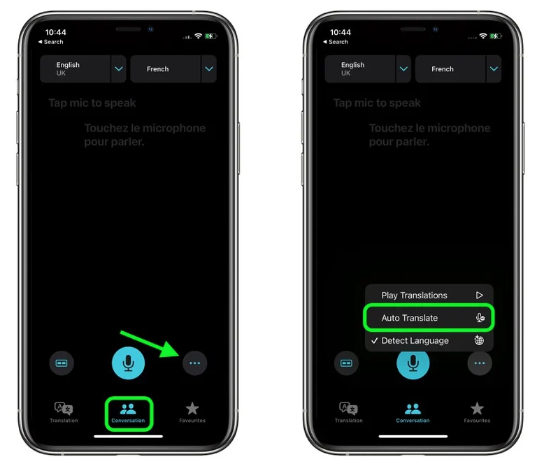 安徽苹果手机维修分享iOS 15 “翻译” App 新改进 
