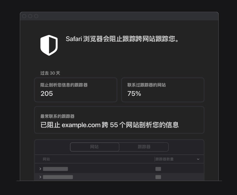 安徽苹果手机维修分享如何在 Safari 浏览器中查看和打开隐私报告 